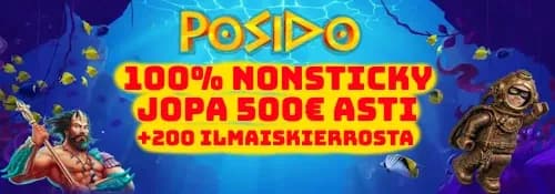 Posido Casino Non sticky bonus