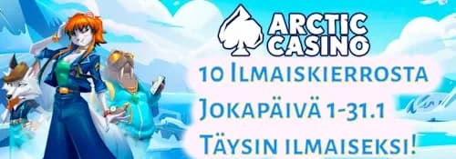 Arctic Casino arctic-expedition Banner Hukkabonus Hukkaw