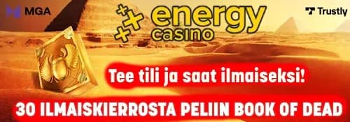Energy Casino Ilmaiskierroksia ilmaiseksi banneri hukkaw hukkabonus